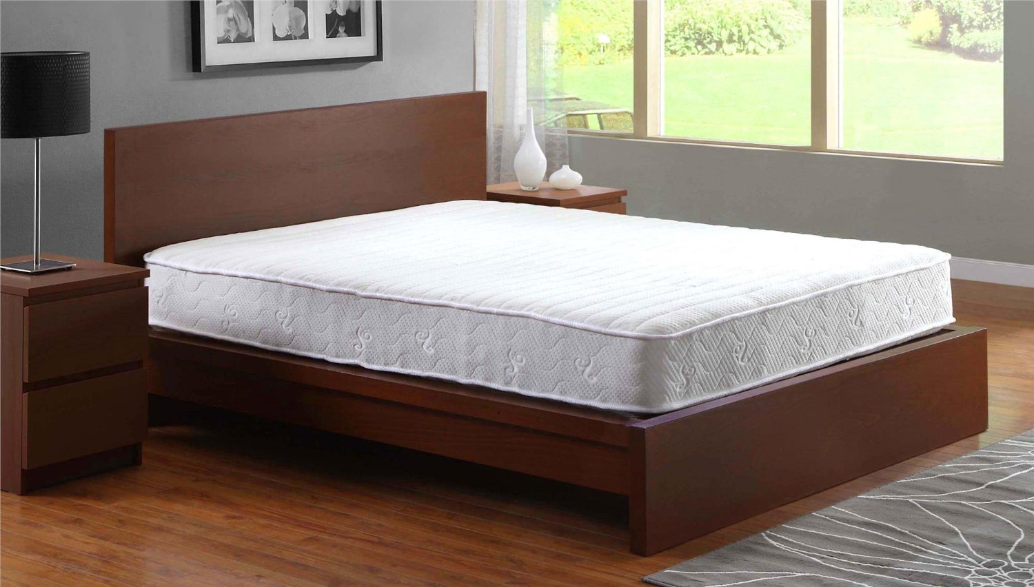 signature sleep contour encased coil 8-inch mattress